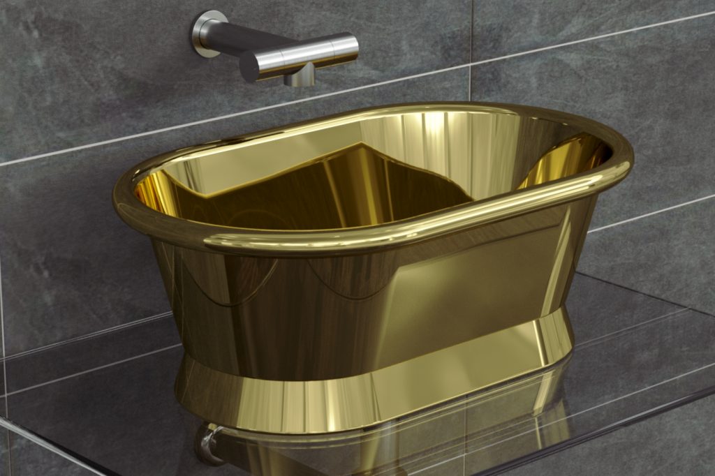 Brass Aequs Basin