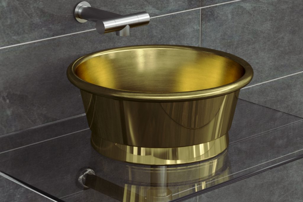 Brass Rotundus Basin