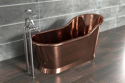 Slipper Bath in Copper