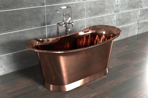 Bateau Bath in Copper