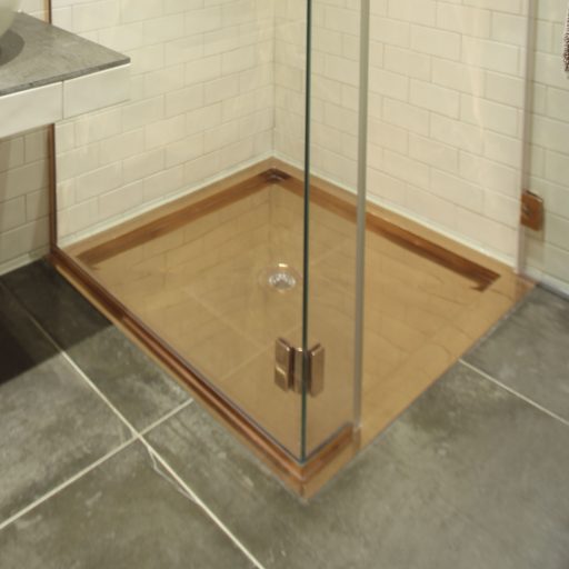 Shower Tray - William Holland - Hand Made Copper and Tin Shower Tray