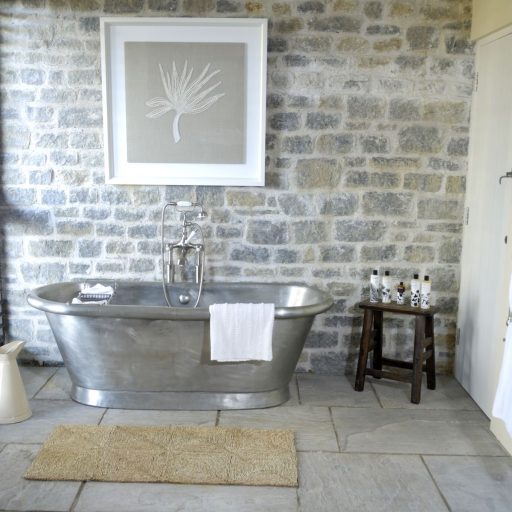 Tin Aequs Bath with Tin Interior