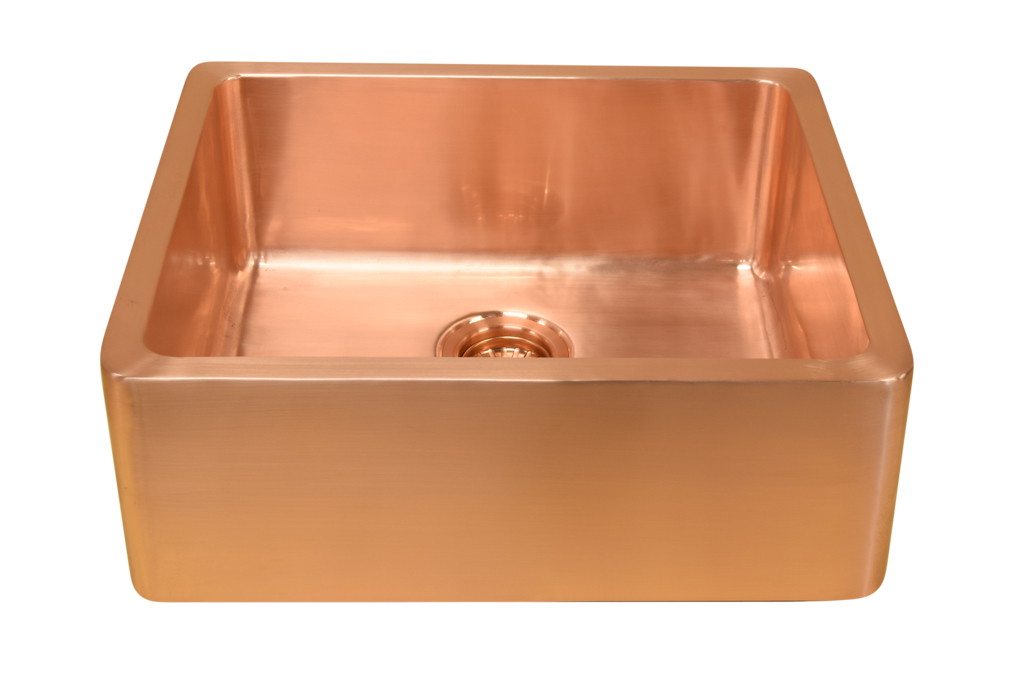 Discover Hand Made Copper Kitchen Sinks By William Holland   Apron Front Single Bowl Kitchen Sink 