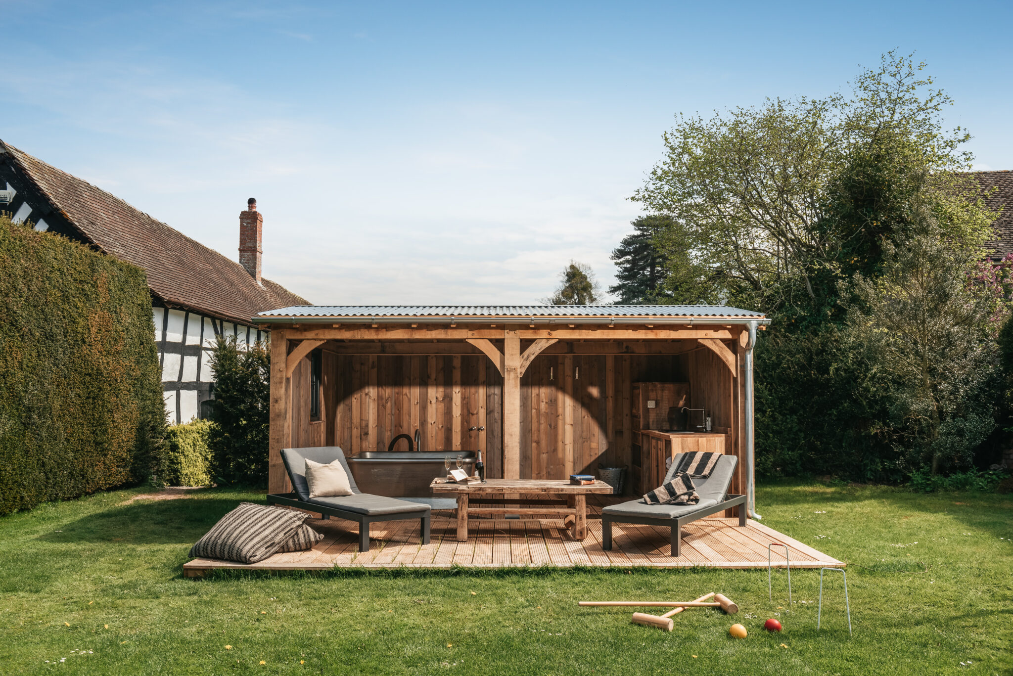 The Quintessentially English Experience Tea, Knights, Gardens