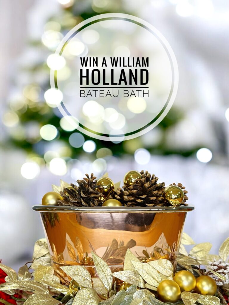 Win a William Holland Bateau Bath